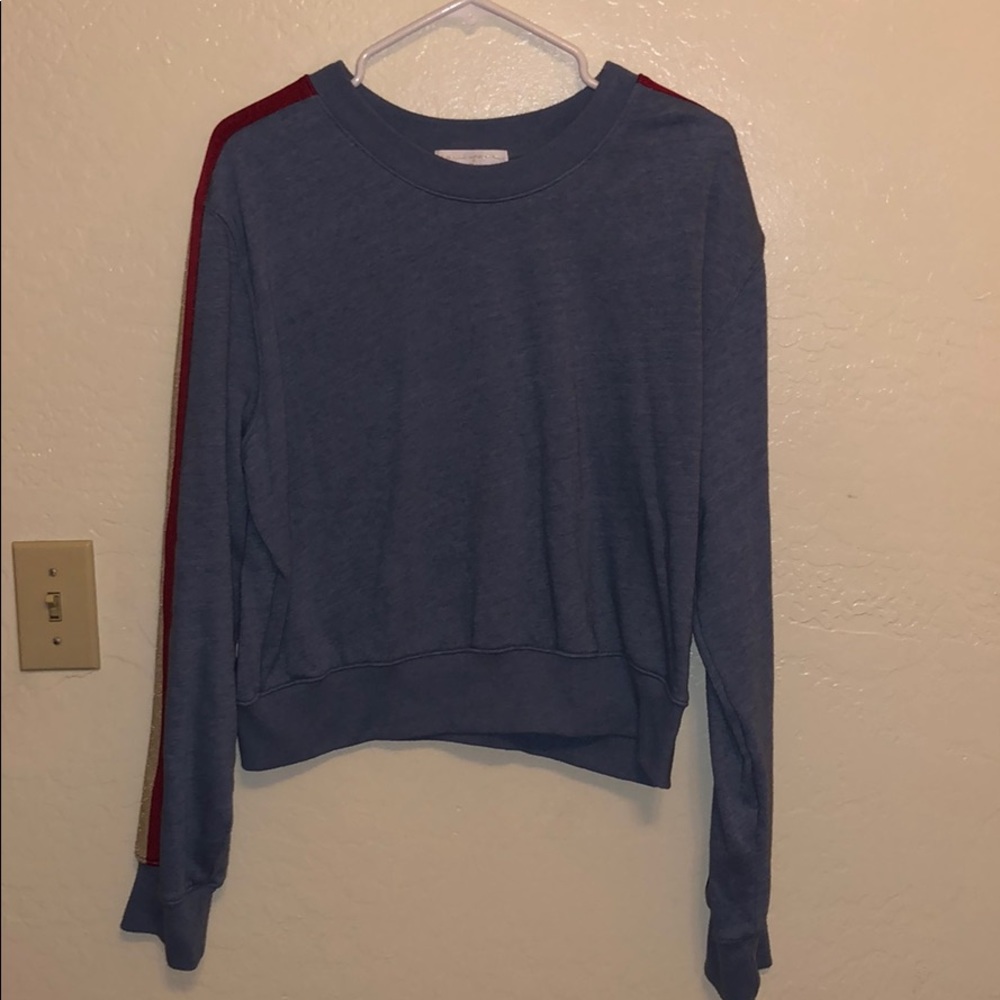 Blue crew sweater
